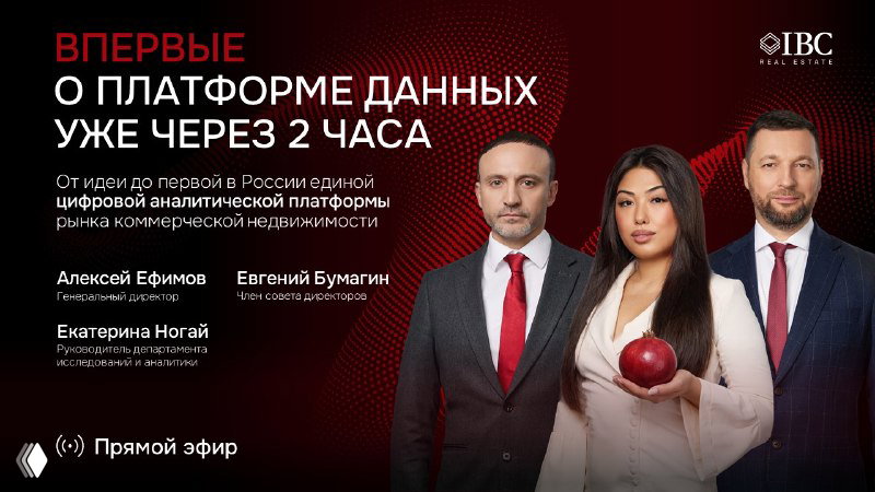 Уже через 2 часа: запуск платформы IBC Real Estate