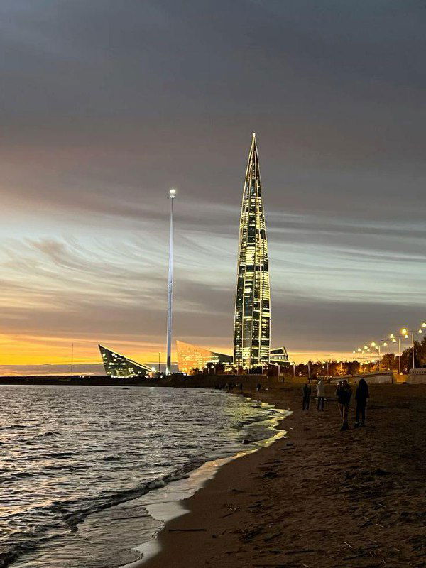 Идём любоваться закатом