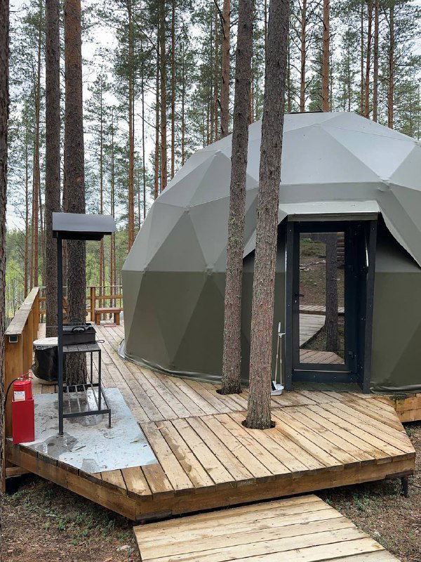 Едем отдыхать душой и телом в глэмпинг