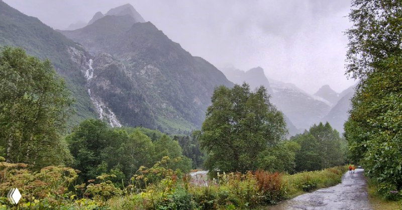 Домбай - прогулка по Алибекскому ущелью