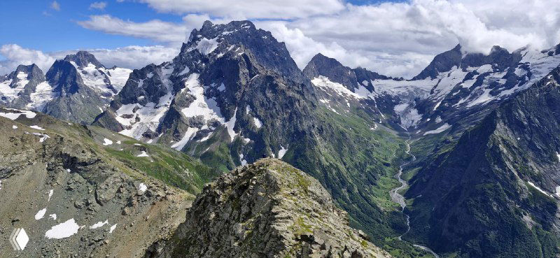 Домбай — подъём на вершину Мусса-Ачитара