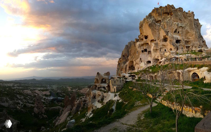 Каппадокия - крепость Учхисар