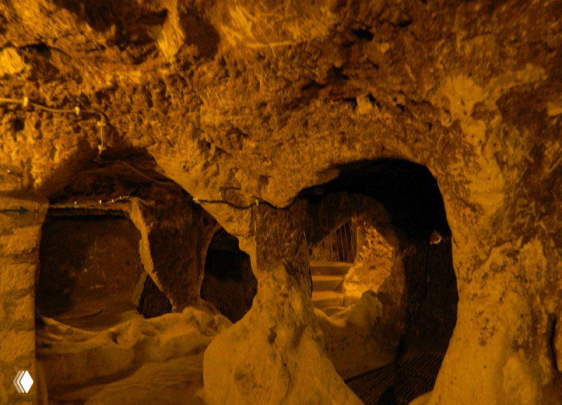 Каппадокия - подземный город Деринкую