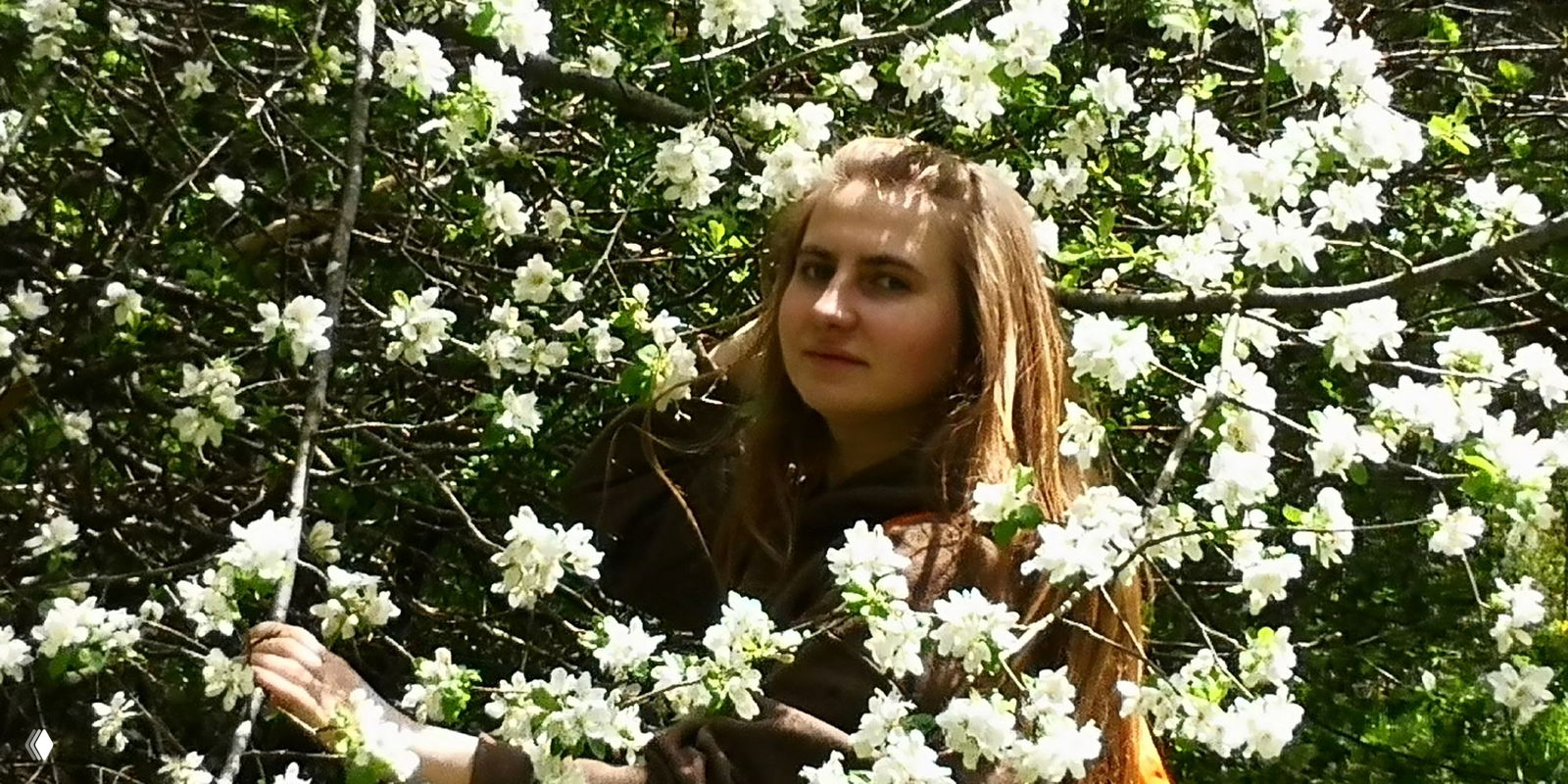 Альпийские луга и цветущие кусты на фоне зелёных холмов и скал; весенняя растительность и разнотравье на склонах хребта.