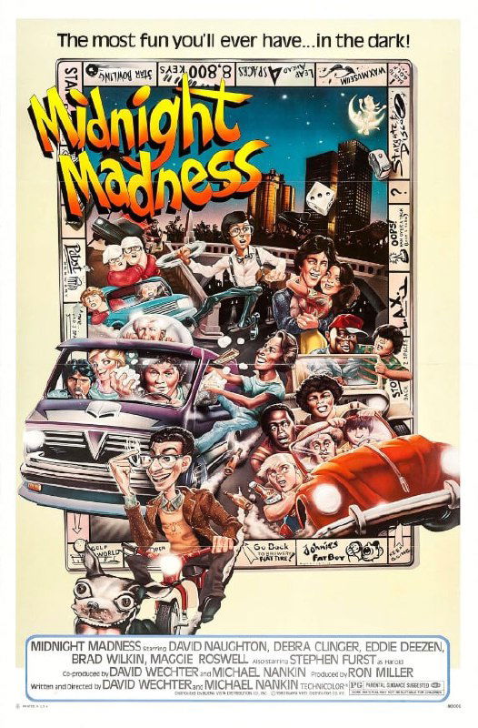 Фильм Midnight Madness (1980). На заре автоквестов.