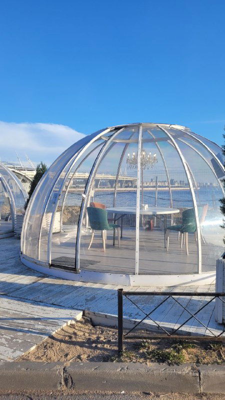 Море Мио — шатры с видом и вкусные гребешки