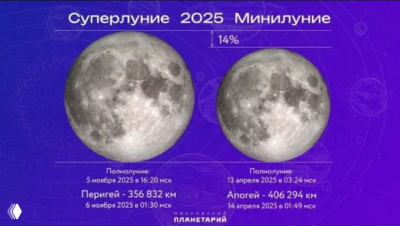 Сегодня — суперлуние: луна больше и ярче