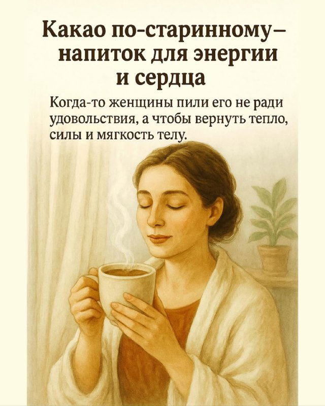 Старинное какао — вкус и рецепт