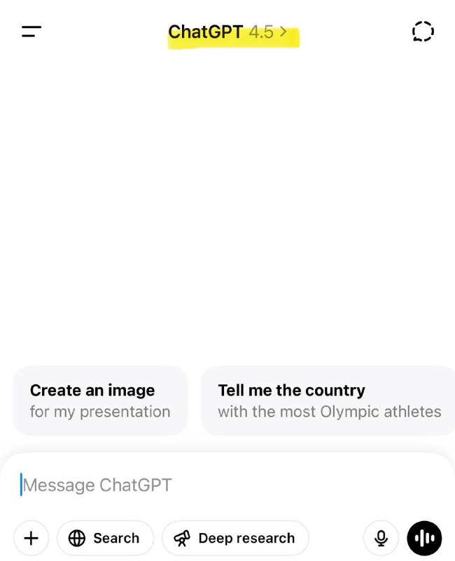 OpenAI открыла доступ к GPT-4.5 подписчикам ChatGPT Plus