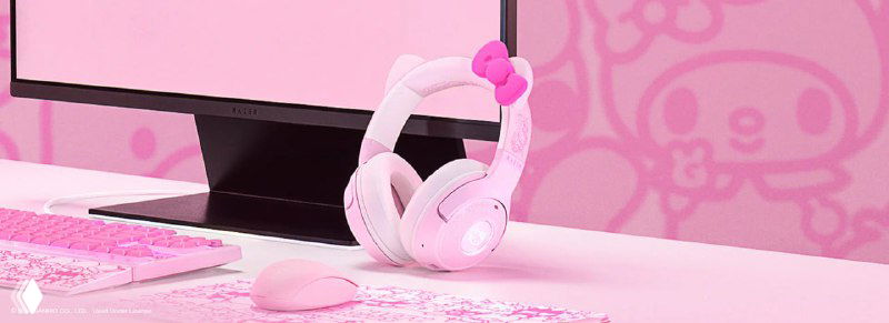 Милота: Razer заколлабился с Hello Kitty.