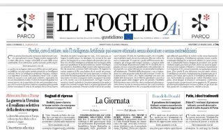 Итальянская газета Il Foglio выпустила номер, созданный ИИ