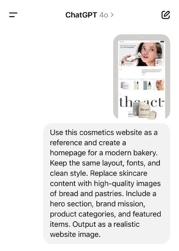 Обновлённая GPT‑4o ускорит работу дизайнеров
