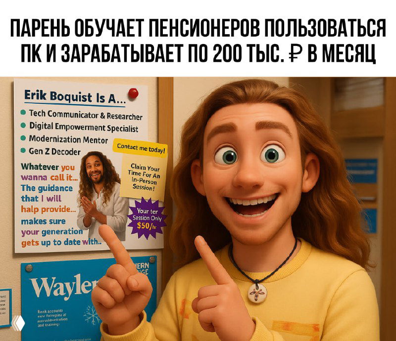 27‑летний репетитор из США учит пожилых цифровым навыкам