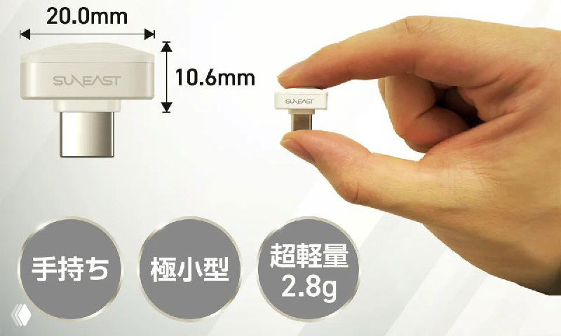 Suneast выпустили самую маленькую флешку USB-C