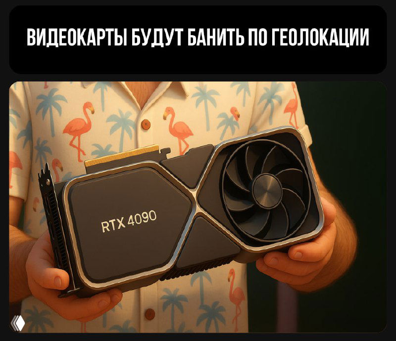 В США предлагают обязать Nvidia трекингом видеокарт