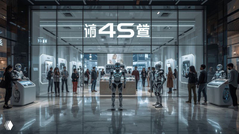В Пекине открывают магазин роботов