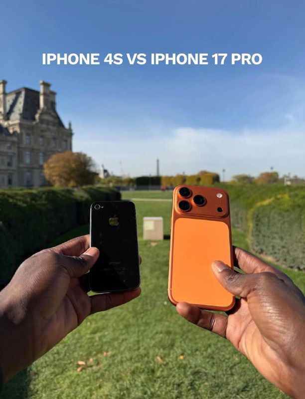 Парень сравнил камеры iPhone 17 Pro и iPhone 4S