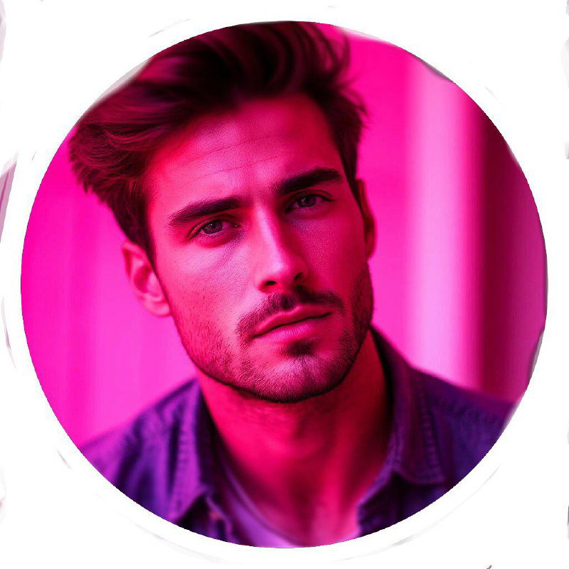 Портрет мужчины в розовом свете — иконическое изображение воображаемого идеала, отражающее образ «того самого» в мыслях после развода.