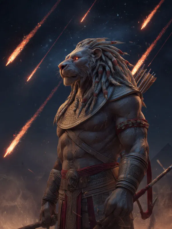 Бог-сфинкс Туту: повелитель демонов Сехмет