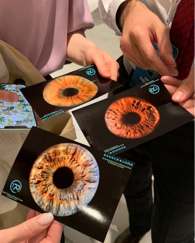 Фотосъемка радужки глаза на мероприятии!