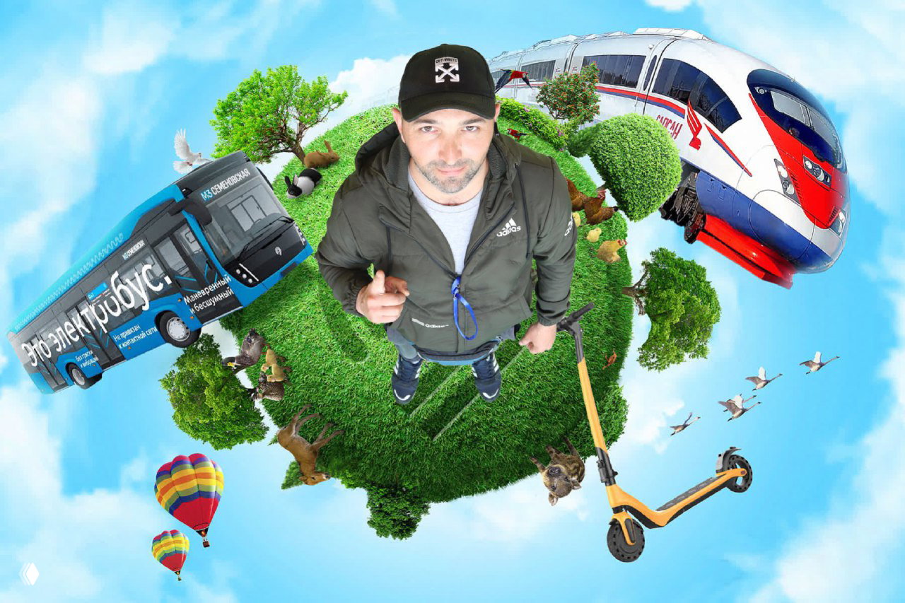 «Маленькая планета» — фотозона Little Planet