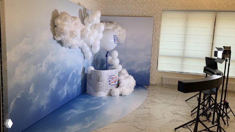 3D‑фотозона для мероприятия