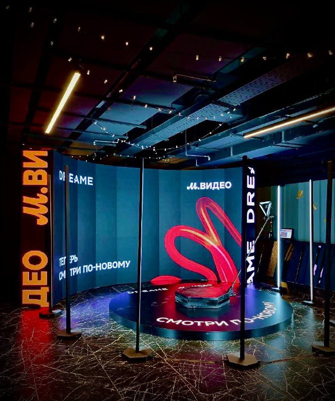 Фотозона Спиннер 360 + LED экран полукругом