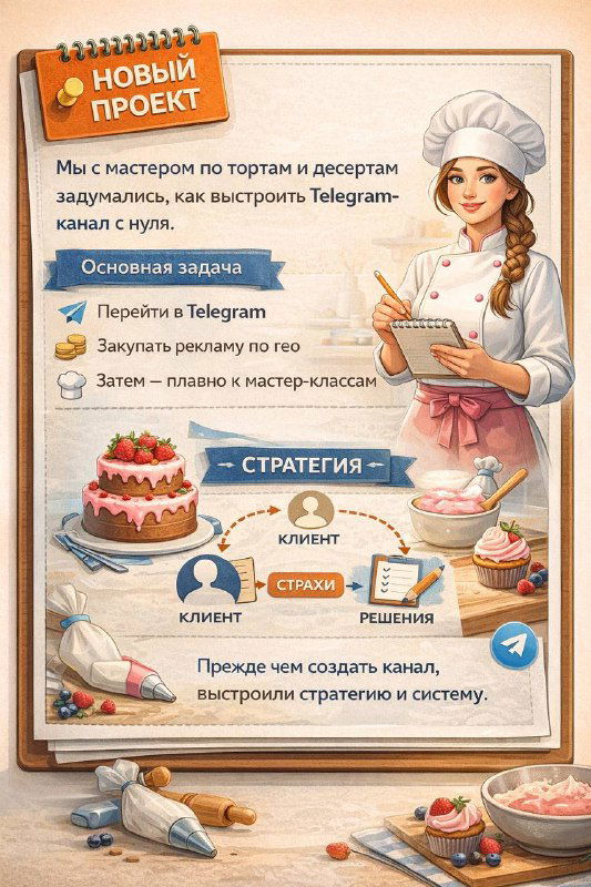 Как я выстраиваю логику канала с нуля