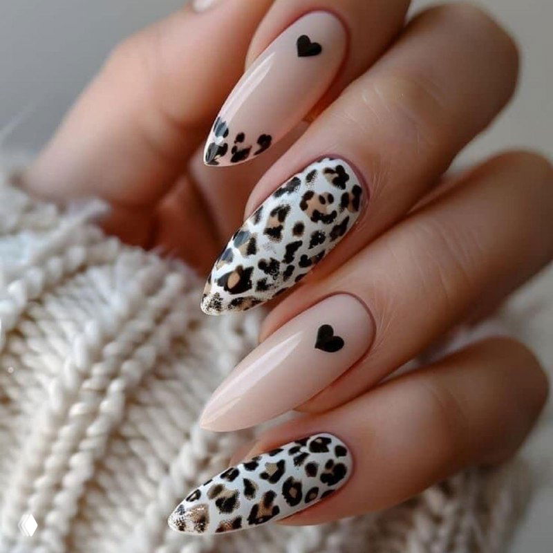 Леопардовая грация: маникюр для смелых и стильных