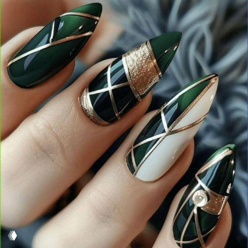 Стиль вне времени — изумруд с золотом