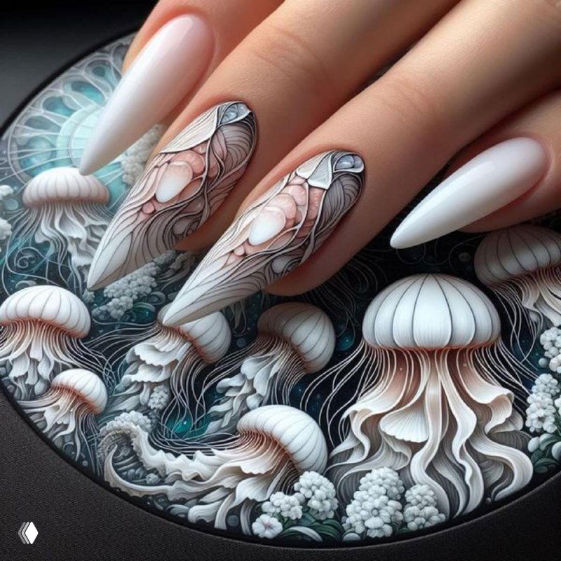 Маникюр из глубин океана