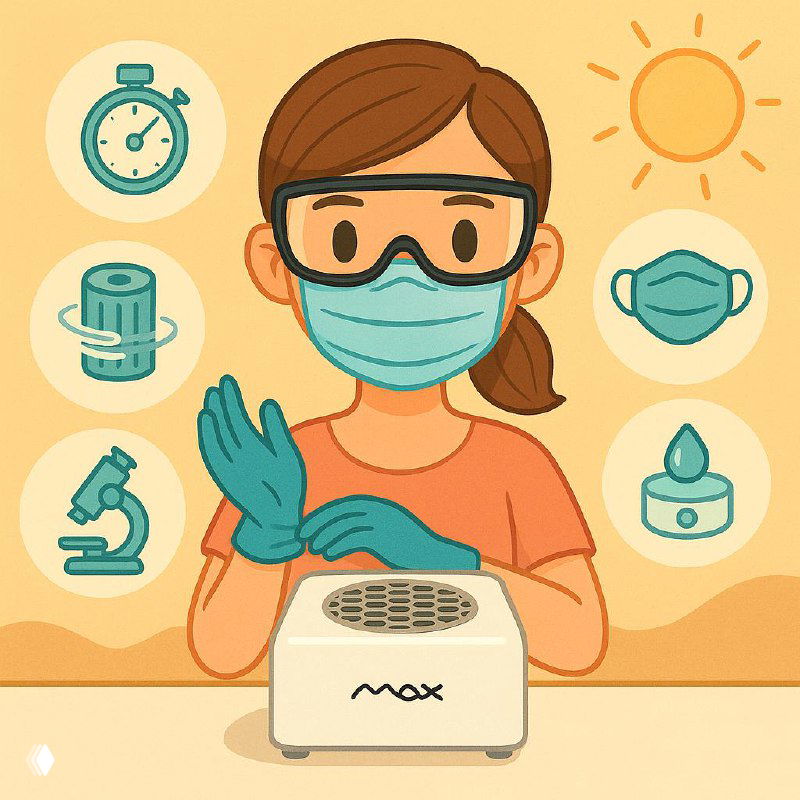 Ультра‑чек‑лист защиты мастера маникюра летом