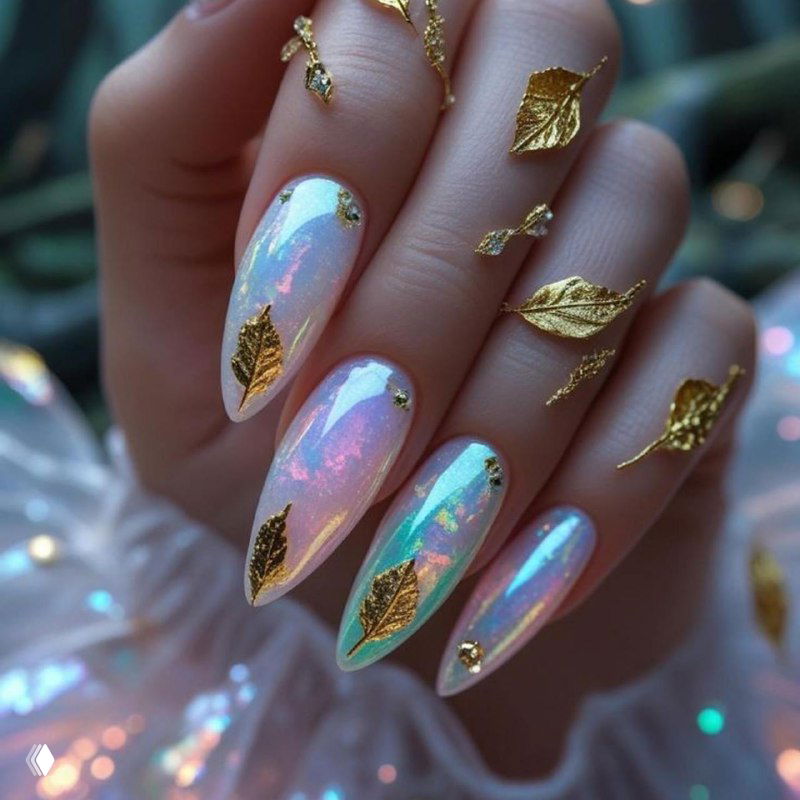 Волшебный блеск и золотые акценты