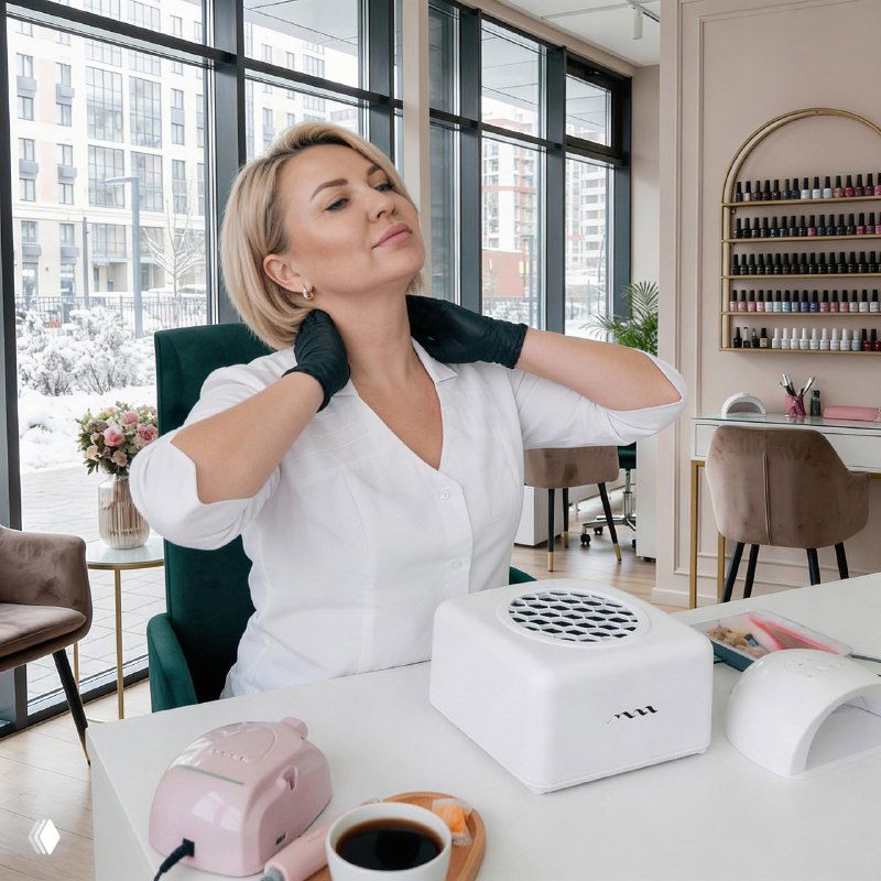 Перезагрузка для шеи: 3 упражнения для мастеров маникюра