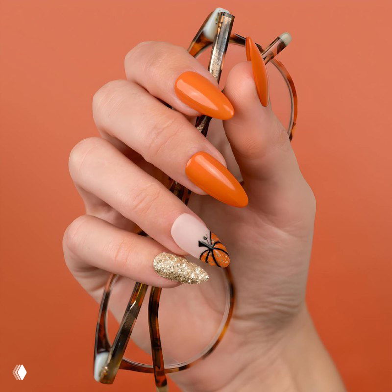 Тыквенный акцент: изюминка дизайна