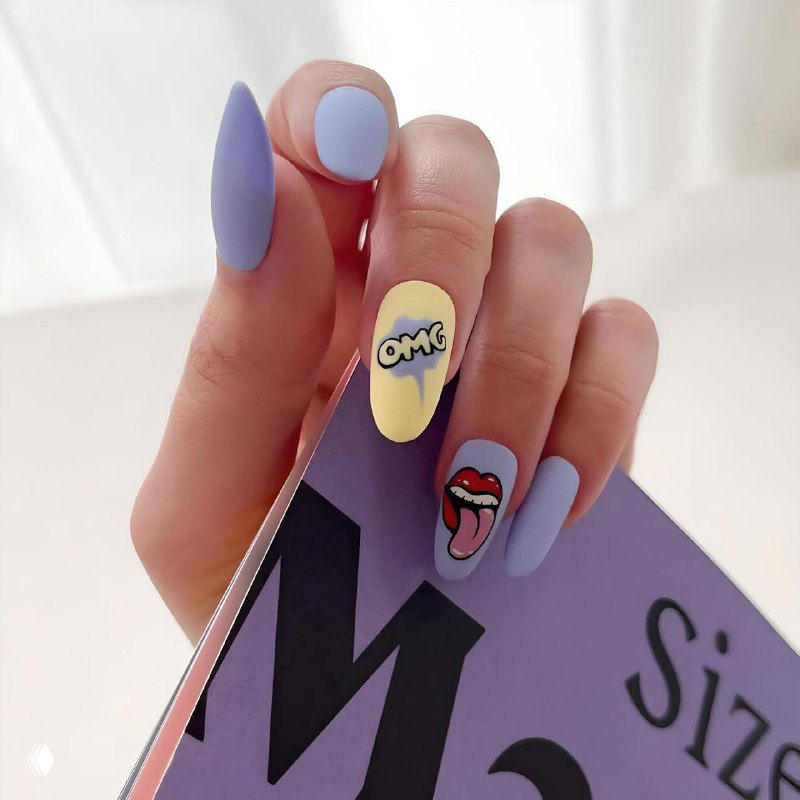 Поп-арт в маникюре: как создать трендовый дизайн