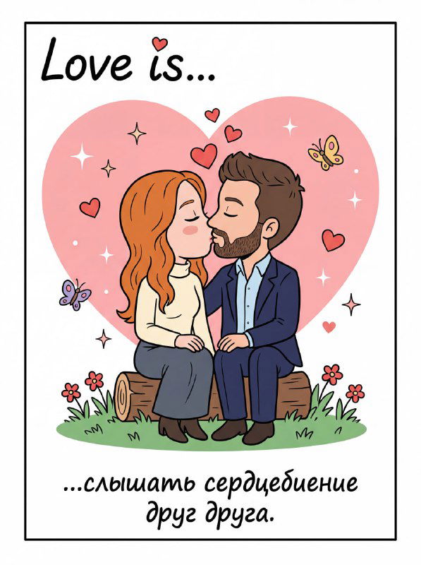 Промт для фото Love is