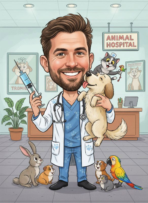 Промт создай карикатуру