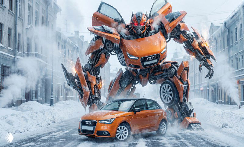 Промт для постера с машиной