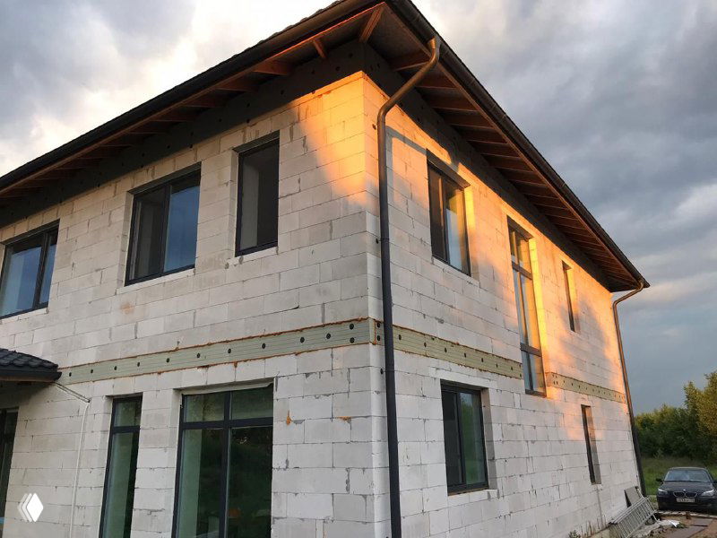 Остекление дома в Новой Москве — Schuco 70 мм