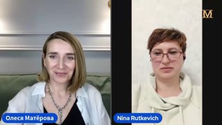 Демо-скрин видео с двумя участницами онлайн-сессии: Олеся Матёрова и ученица в формате видеозвонка, разговор о зависимости от сладкого.