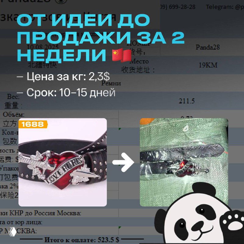 От идеи до продажи за 2 недели
