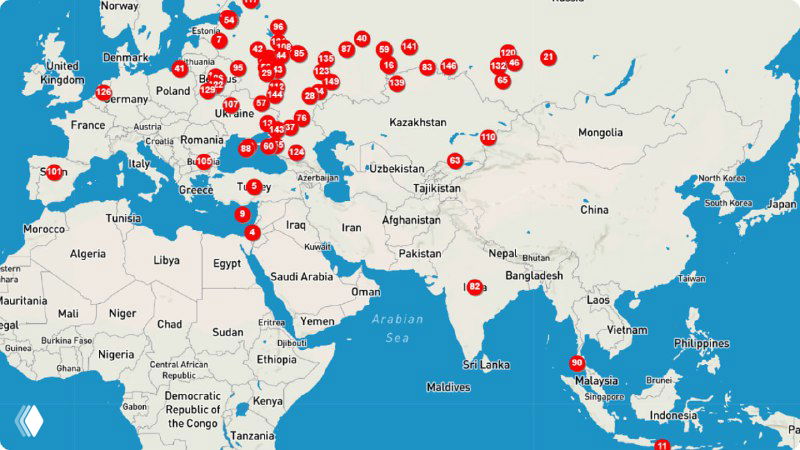 Удалённая команда по всему миру
