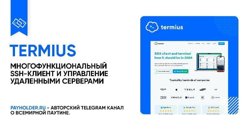 Как оплатить Termius из России? Обзор сервиса