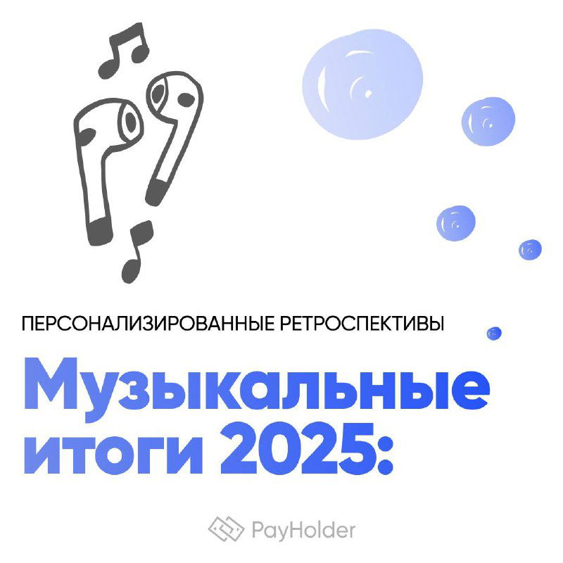 Музыкальные итоги 2025: персонализированные ретроспективы
