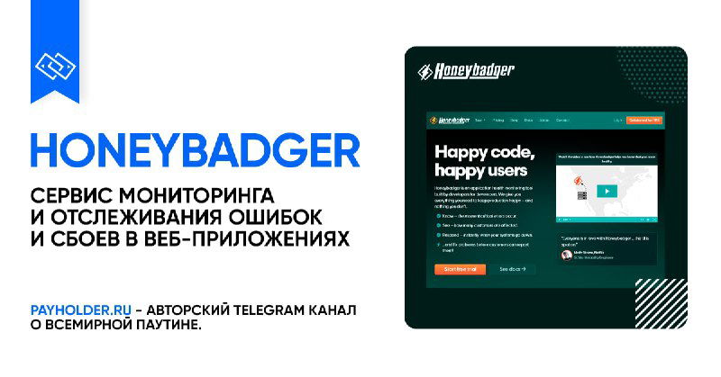 Оплата Honeybadger из России — обзор сервиса