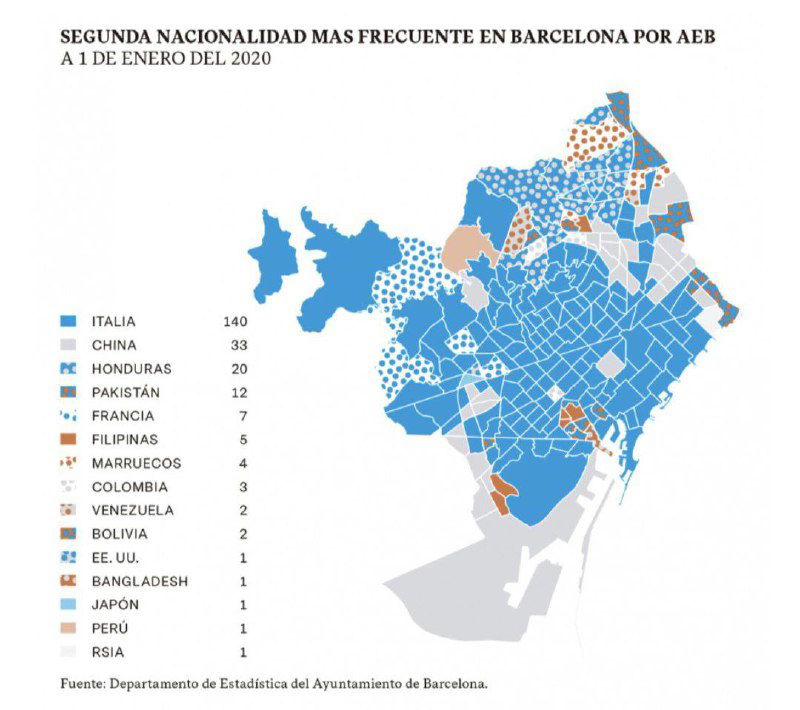Гештальт: близость и подобие на карте