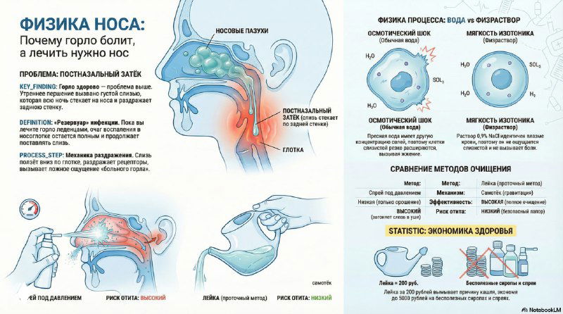 Горло болит не из‑за горла