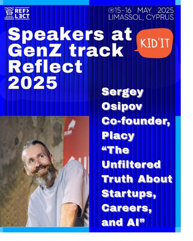 Reflect Festival — Sergey Osipov on startups & AI