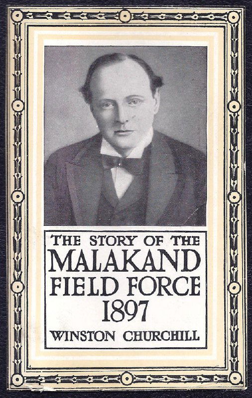 Первое фото автора на обложке — Черчилль